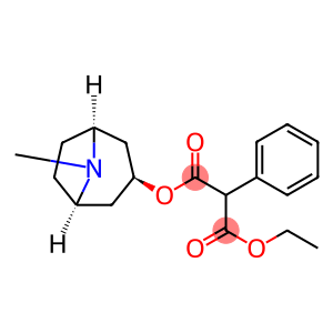 Propanedioic acid, 2-phenyl-, 1-ethyl 3-[(3-endo)-8-methyl-8-azabicyclo[3.2.1]oct-3-yl] ester