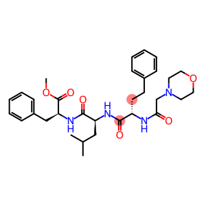 (alphaS)-alpha-[[2-(4-Morpholinyl)acetyl]amino]benzenebutanoyl-L-leucyl-L-phenylalanine methyl ester