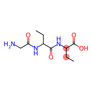 Butanoic  acid,  2-[[2-[(aminoacetyl)amino]-1-oxobutyl]amino]-  (9CI)