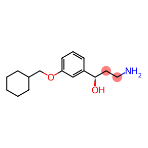 Benzenemethanol, α-(2-aminoethyl)-3-(cyclohexylmethoxy)-, (αR)-