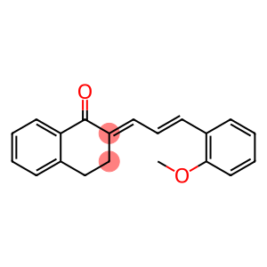 2-[3-(2-methoxyphenyl)-2-propenylidene]-3,4-dihydro-1(2H)-naphthalenone