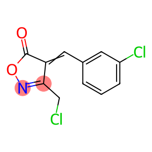 (4E)-4-(3-Chlorobenzylidene)-3-(chloromethyl)-isoxazol-5(4H)-one