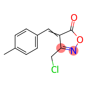 (4E)-3-(chloromethyl)-4-[(4-methylphenyl)methylidene]-1,2-oxazol-5-one