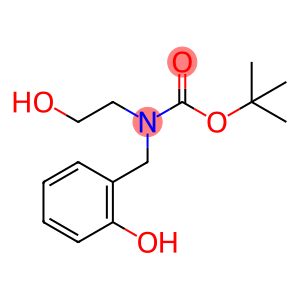 Carbamic acid, N-(2-hydroxyethyl)-N-[(2-hydroxyphenyl)methyl]-, 1,1-dimethylethyl ester