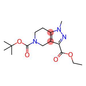 5-tert-Butyl 3-ethyl 1-methyl-1,4,6,7-tetrahydro-5H-pyrazolo[4,3-c]pyridine-3,5-dicarboxylate
