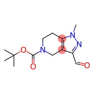 tert-butyl 3-formyl-1-methyl-1,4,6,7-tetrahydro-5H-pyrazolo[4,3-c]pyridine-5-carboxyl