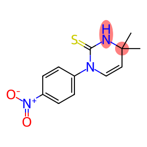 4,4-dimethyl-1-(4-nitrophenyl)-1,4-dihydropyrimidine-2-thiol