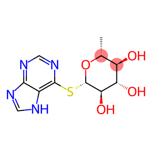 6-purinyl 6-deoxy-1-thioglucopyranoside