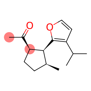 1-[(1R)-3α-Methyl-2α-(3-isopropylfuran-2-yl)cyclopentan-1β-yl]ethanone