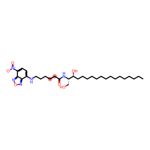 Hexanamide, N-[(1S,2S)-2-hydroxy-1-(hydroxymethyl)heptadecyl]-6-[(7-nitro-2,1,3-benzoxadiazol-4-yl)amino]-
