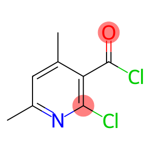 3-Pyridinecarbonyl chloride, 2-chloro-4,6-dimethyl- (9CI)