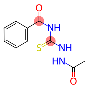 N-[(2-acetylhydrazino)carbothioyl]benzamide