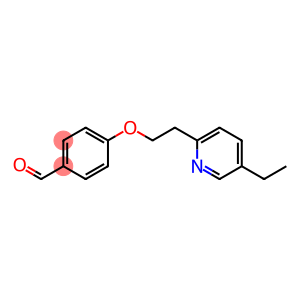 4-[2-(5-Ethyl-3-pyridyl)ethoxy]benzaldehyde