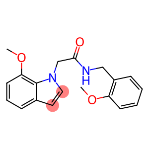 N-(2-methoxybenzyl)-2-(7-methoxy-1H-indol-1-yl)acetamide