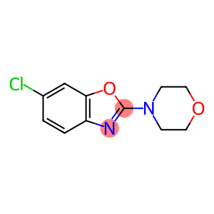 Benzoxazole, 6-chloro-2-(4-morpholinyl)-
