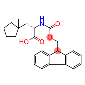 Cyclopentanepropanoic acid, α-[[(9H-fluoren-9-ylmethoxy)carbonyl]amino]-1-methyl-, (αS)-