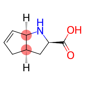 Cyclopenta[b]pyrrole-2-carboxylic acid, 1,2,3,3a,4,6a-hexahydro-, (2alpha,3abeta,6abeta)- (9CI)