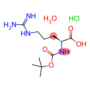 N-叔丁氧羰基-L-精氨酸盐酸盐(一水)