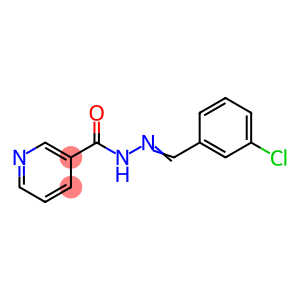 N'-[(E)-(3-chlorophenyl)methylidene]pyridine-3-carbohydrazide