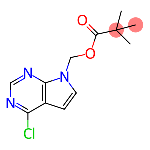 Propanoic acid, 2,2-dimethyl-, (4-chloro-7H-pyrrolo[2,3-d]pyrimidin-7-yl)methyl ester