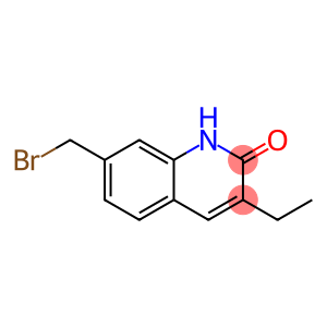 2(1H)-Quinolinone, 7-(bromomethyl)-3-ethyl-