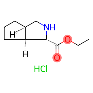 Cyclopenta[c]pyrrole-1-carboxylic acid, octahydro-, ethyl ester, (1S,3aR,6aS)-