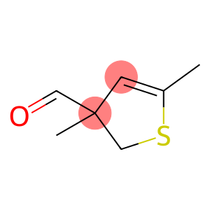 3-Thiophenecarboxaldehyde, 2,3-dihydro-3,5-dimethyl- (9CI)