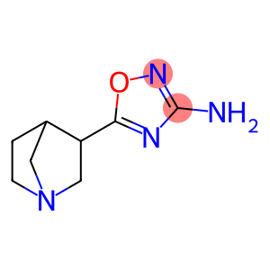 3-(3-amino-1,2,4-oxadiazol-5-yl)-1-azabicyclo(2.2.1)heptane