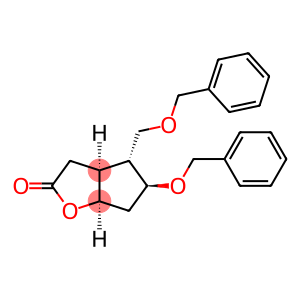 (3AS,4R,5S,6aR)-5-(Benzyloxy)-4-((benzyloxy)methyl)-hexahydro-2H-cyclopenta[b]furan-2-one