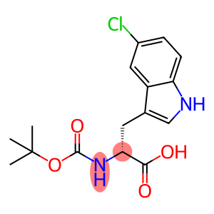 (R)-2-(N-(Tert-Butoxy)Carbonyl Amino)-3-(5-chloroindol-3-yl)propanoic acid