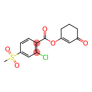 2-CHLORO-4-(METHYLSULFONYL)-OXO-1-CYCLOHEXEN-1-YL BENZOIC ACID