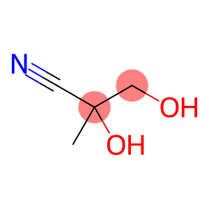 2,3-dihydroxy-2-methylpropanenitrile