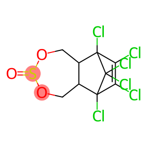 1,2,3,4,7,7-Hexachloro-1,5,5a,6,9,9a-hexahydro-6,9-methano-2,4,3-benzodioxathiepin-3-oxide