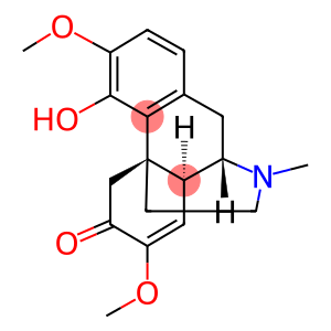 9-alpha,13-alpha,14-alpha-morphinan-6-one,7,8-didehydro-4-hydroxy-3,7-dimethox