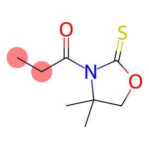 (1-(4,4-diMethyl-2-thioxooxazolidin-3-yl) propan-1-one)