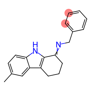 N-(6-Methyl-2,3,4,9-tetrahydro-1H-carbazol-1-ylidene)-1-phenylmethanamine