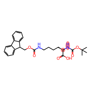N-alpha-t-Butyloxycarbonyl-N-epsilon-(9-Fluorenyloxycarbonyl)-D-lysine