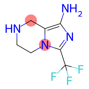 5,6,7,8-tetrahydro-3-(trifluoromethyl)-Imidazo[1,5-a]pyrazin-1-amine