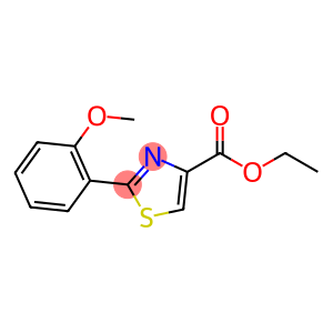 2-(2-Methoxyphenyl)-,4-thiazolecarboxylic acid ethyl ester