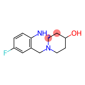 1-(2-Amino-5-fluorobenzyl)-4-piperidinol