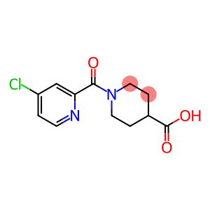 1-[(4-Chloro-2-pyridinyl)carbonyl]-4-piperidinecarboxylic acid