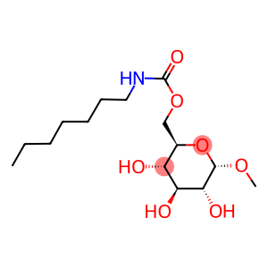 6-o-(n-heptylcarbamoyl)-methyl-α-d-glucopyranoside