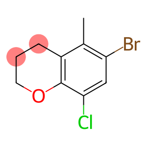 2H-1-Benzopyran, 6-broMo-8-chloro-3,4-dihydro-5-Methyl-