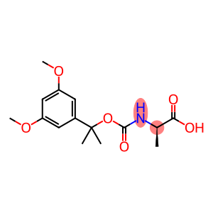 D-Alanine, N-[[1-(3,5-dimethoxyphenyl)-1-methylethoxy]carbonyl]-