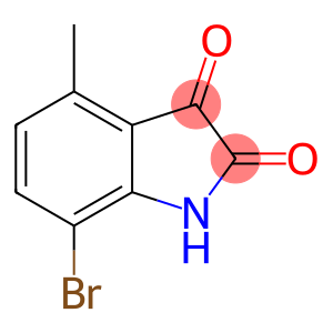 7-bromo-4-methyl-2,3-dihydro-1H-indole-2,3-dione