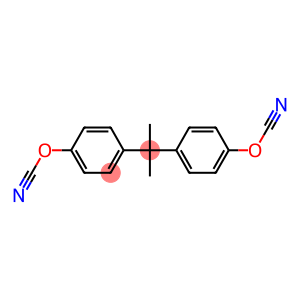 Cyanicacid,(1-methylethylidene)di-4,1-phenyleneester