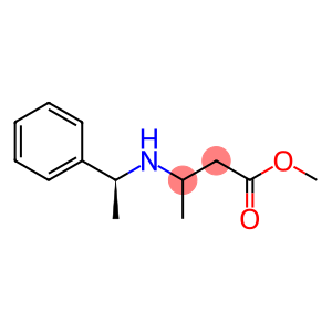 Butanoic acid, 3-[[(1S)-1-phenylethyl]amino]-, methyl ester
