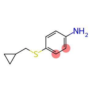 4-((cyclopropylMethyl)sulfanyl)aniline