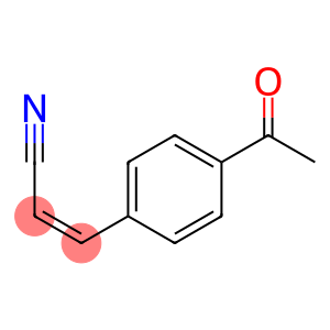 2-Propenenitrile, 3-(4-acetylphenyl)-, (Z)- (9CI)