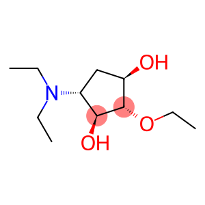 1,3-Cyclopentanediol,4-(diethylamino)-2-ethoxy-,(1alpha,2bta,3alpha,4bta)-(9CI)